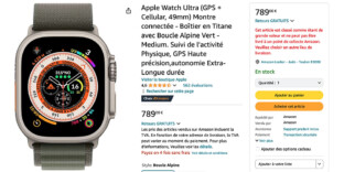 Promo Applewatchultra boucle alpine