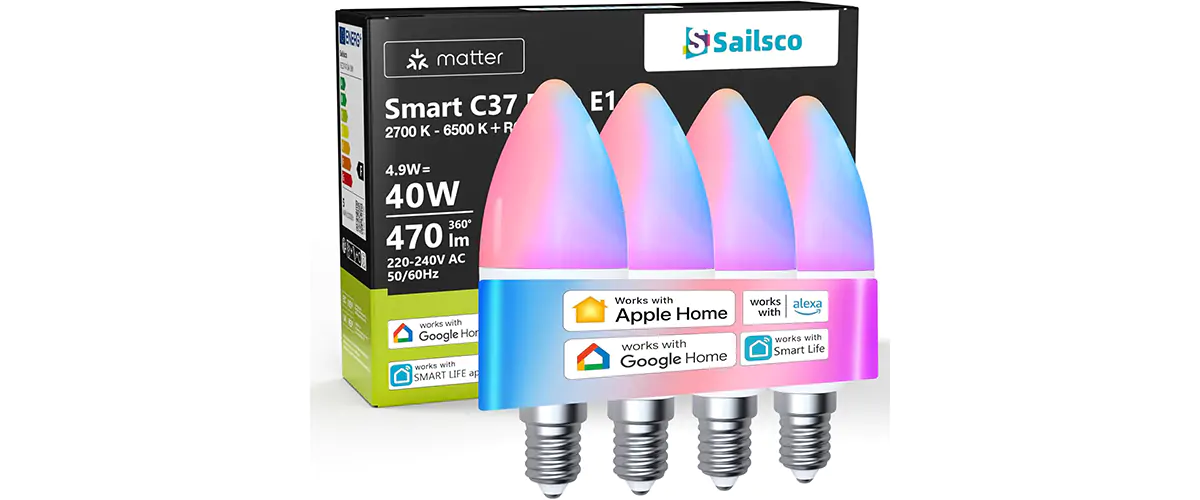 Ampoule e14 connectée applehome matter