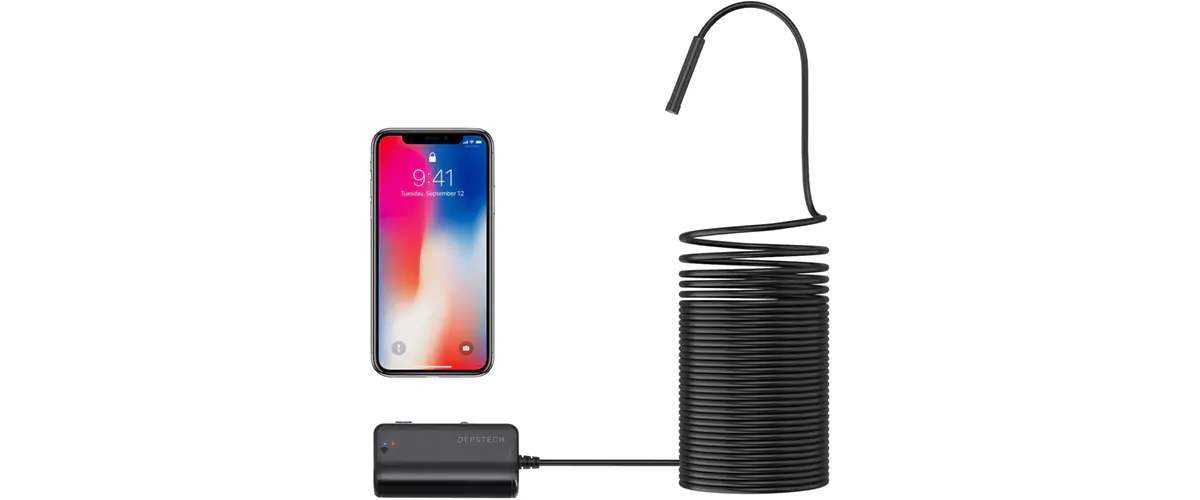 Caméra endoscope iphone etanche